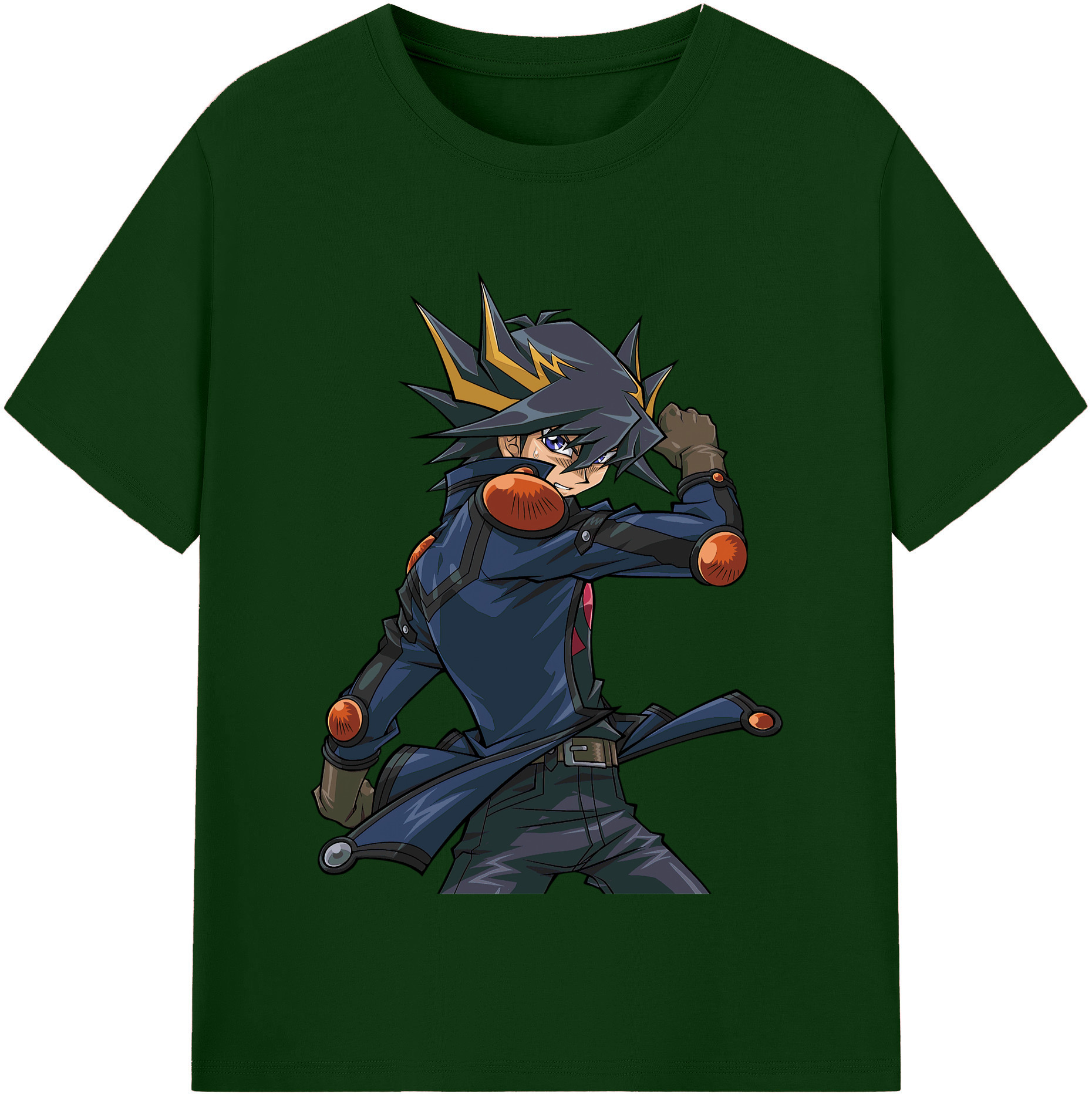 （画像用） 遊☆戯☆王 Yu-Gi-Oh! 綿100％半袖Tシャツ（フロントプリント）